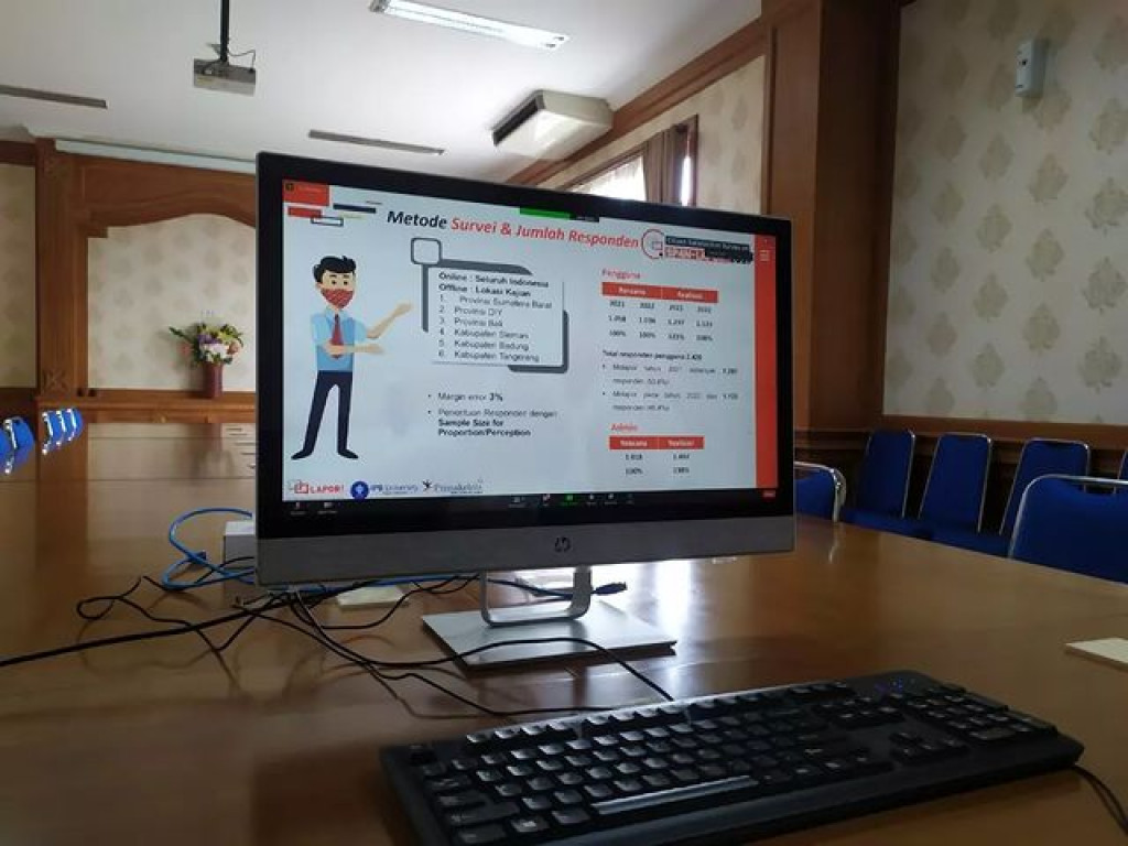 ACARA PEMBAHASAN SURVEY KEPUASAN ADMIN TERHADAP APLIKASI PENGADUAN SP4N-LAPOR!